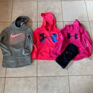 4-5 Under Armour/Nike Girl lot